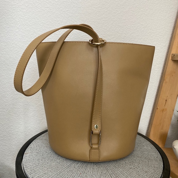 Tan OAD New York Bucket Bag - Picture 1 of 9
